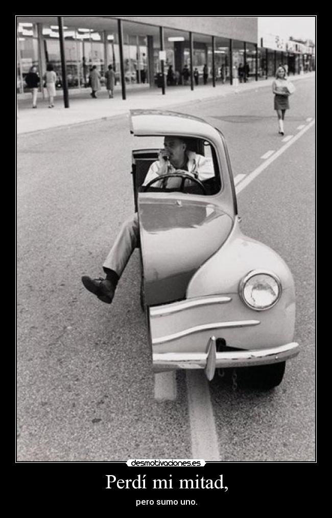 Perdí mi mitad, - 