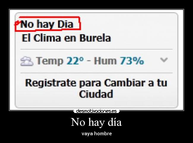 No hay día - 