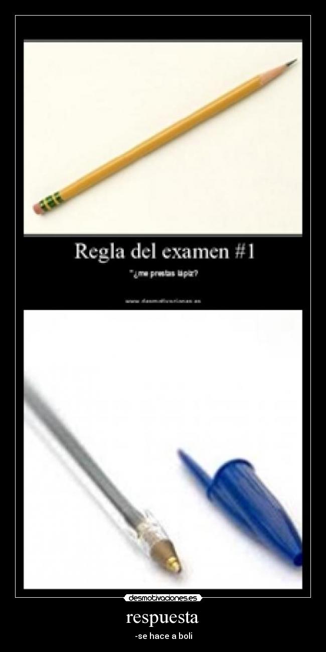 respuesta - -se hace a boli