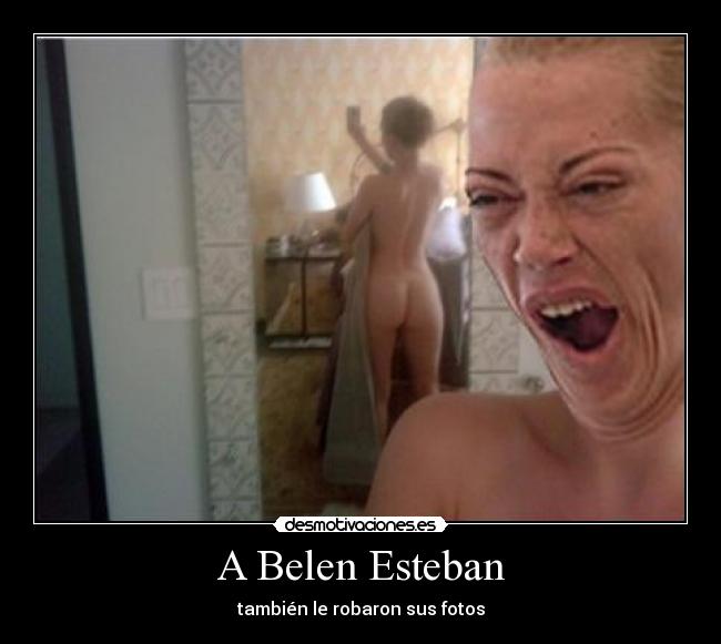 A Belen Esteban - también le robaron sus fotos