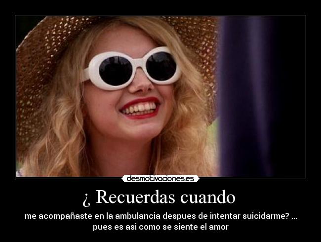 ¿ Recuerdas cuando  - 