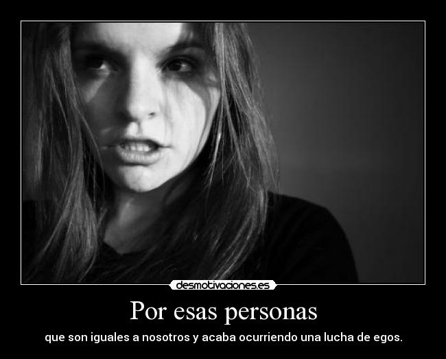 Por esas personas - 