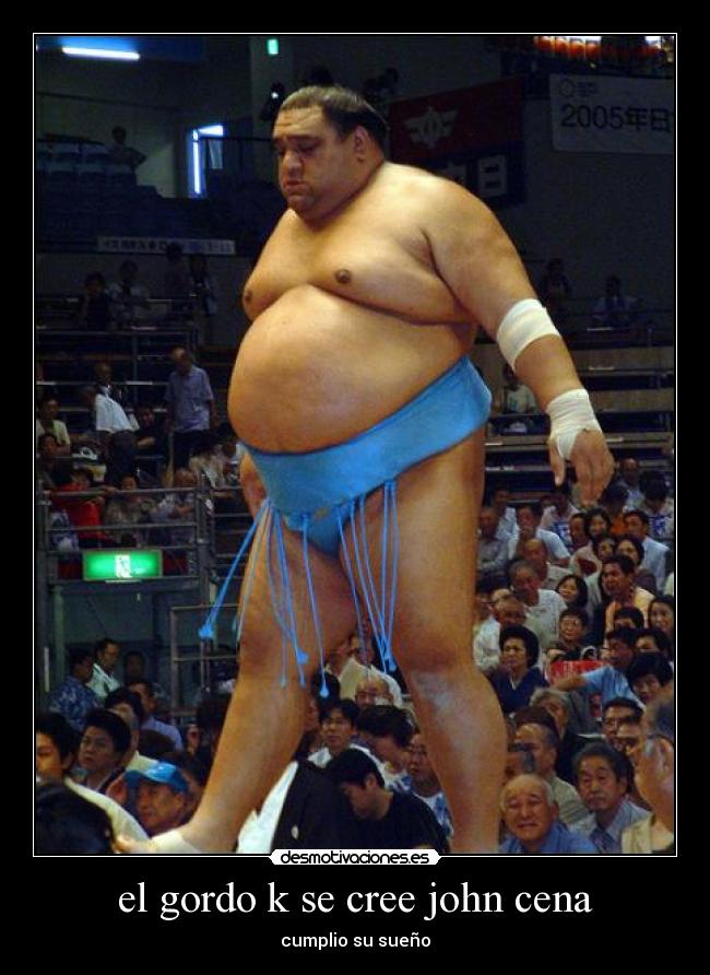carteles gordo kree john cena desmotivaciones