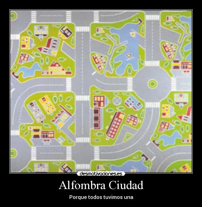 Alfombra Ciudad -