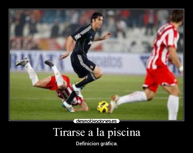 Tirarse a la piscina -