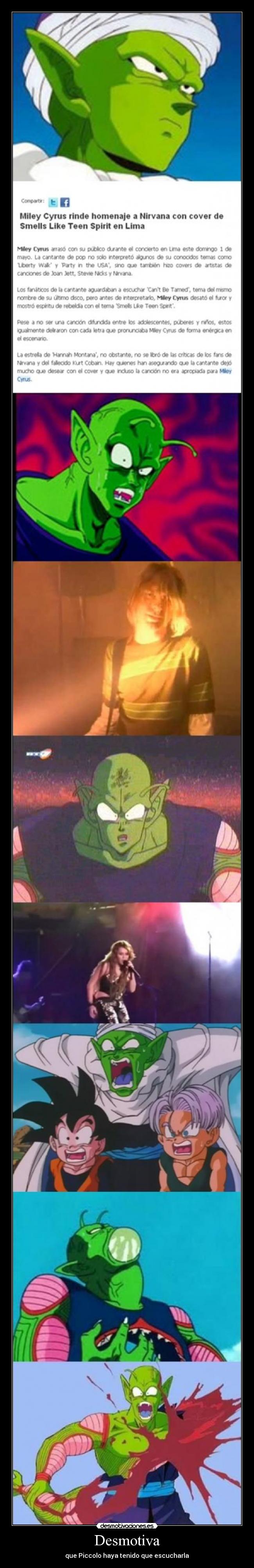 Desmotiva - que Piccolo haya tenido que escucharla