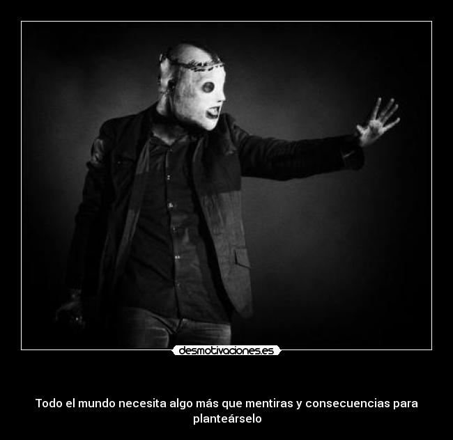 carteles slipknot disasterpiece desmotivaciones