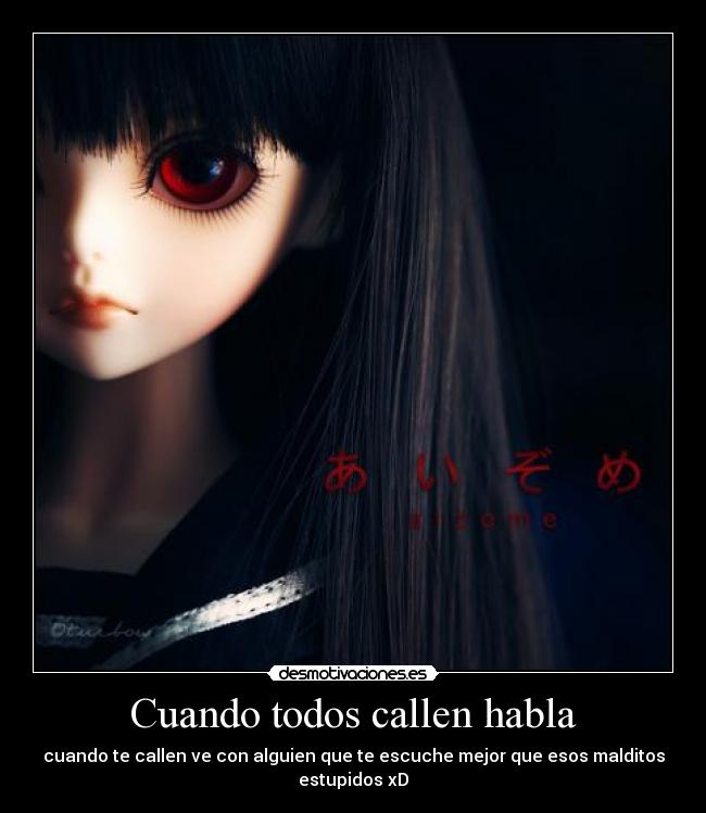 Cuando todos callen habla - 
