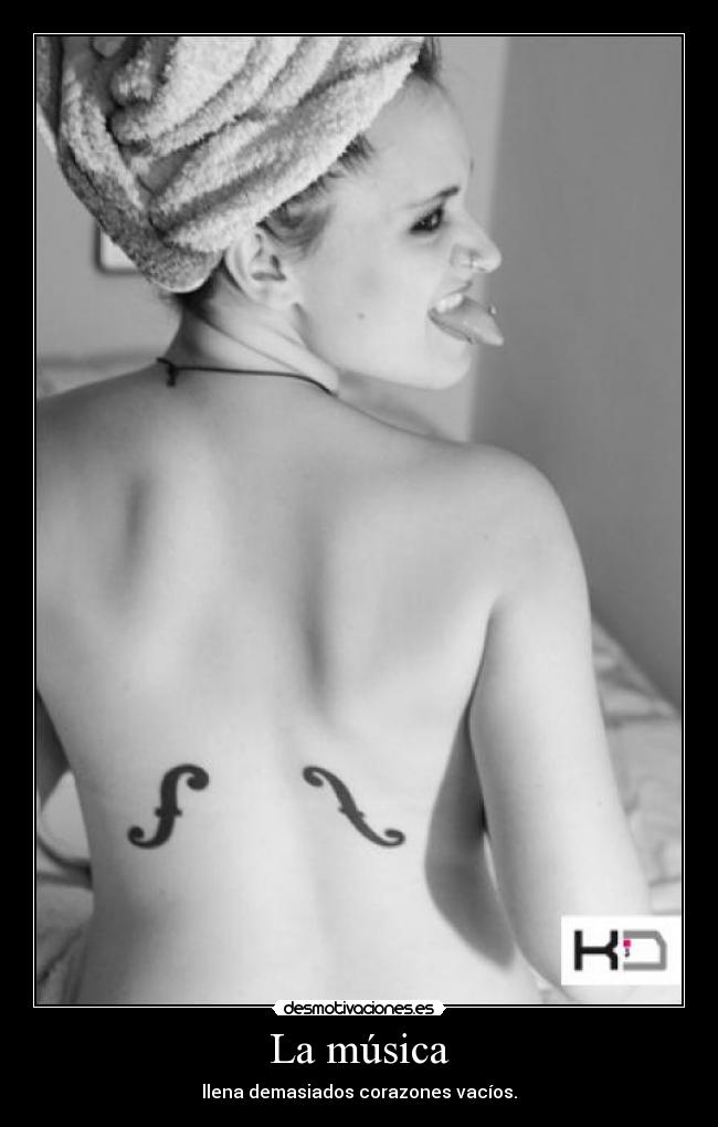 carteles musica musica desmotivaciones