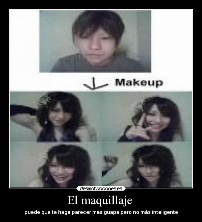 El maquillaje -