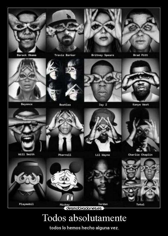 Todos absolutamente -