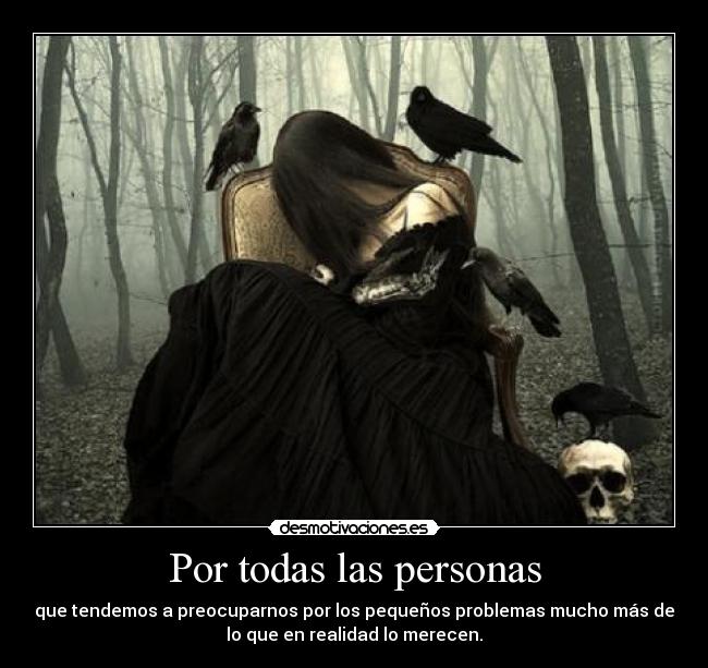 Por todas las personas - 