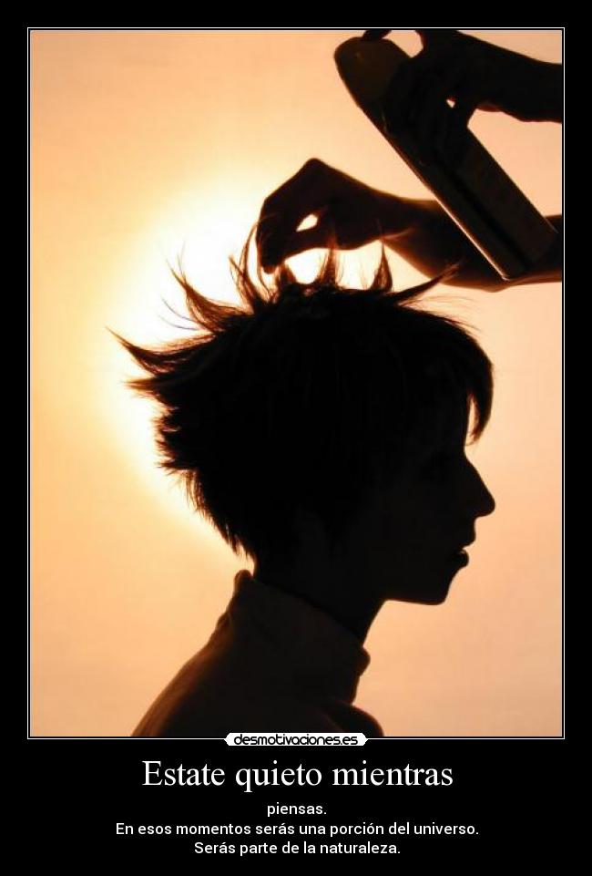 Estate quieto mientras - 