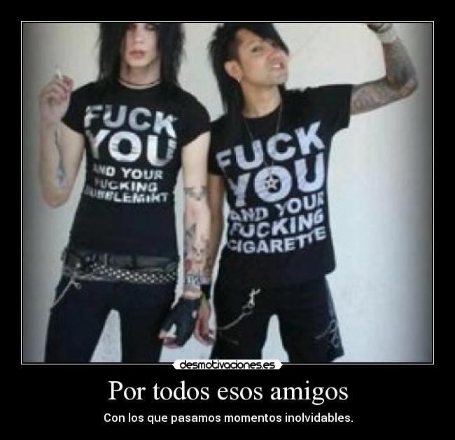 Por todos esos amigos - 