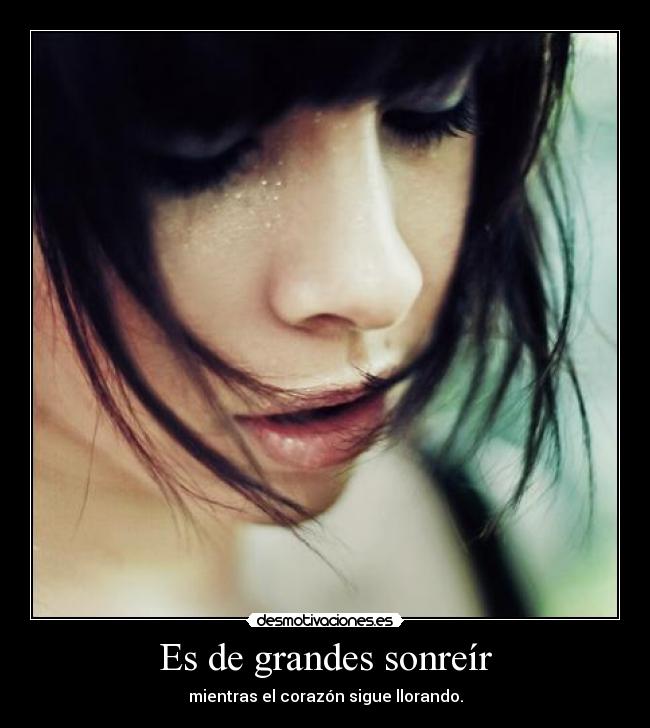 Es de grandes sonreír - 
