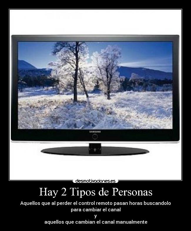 Hay 2 Tipos de Personas - 