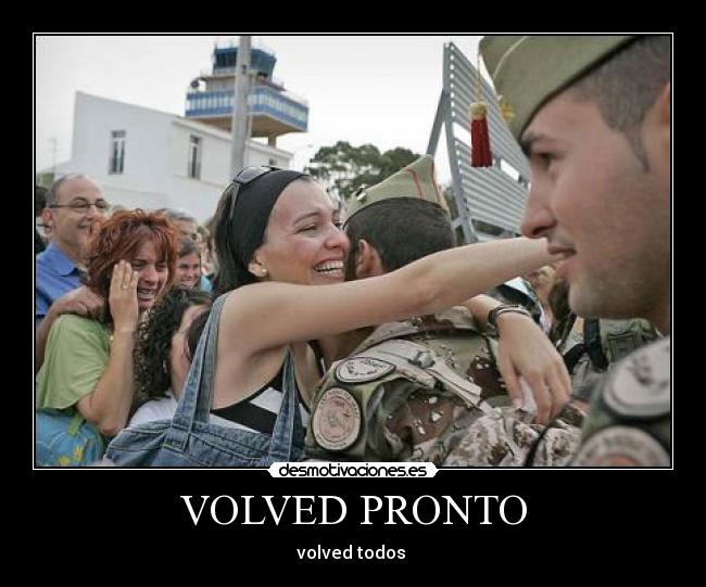 VOLVED PRONTO - volved todos 