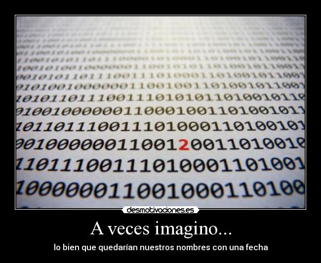 A veces imagino... - 