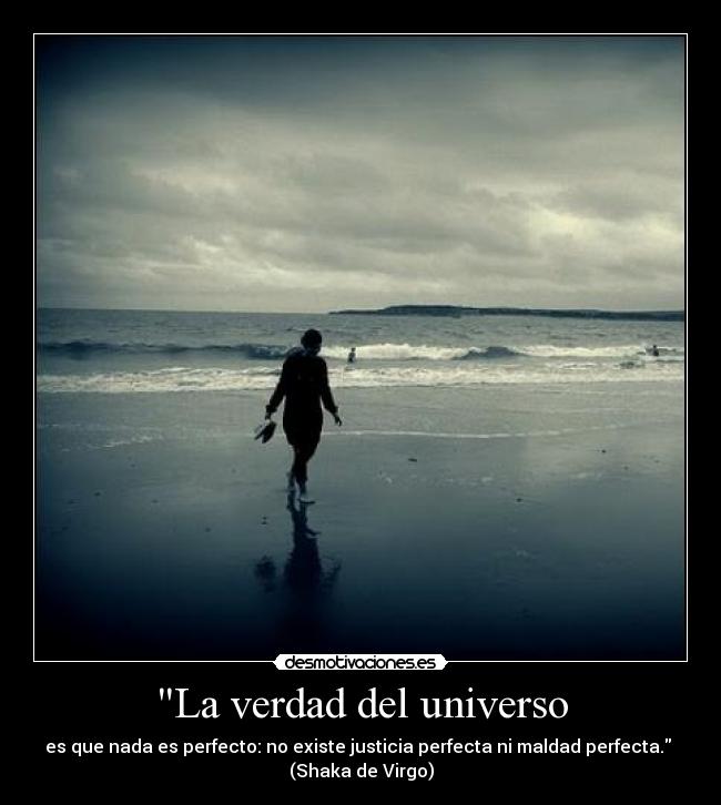 La verdad del universo -