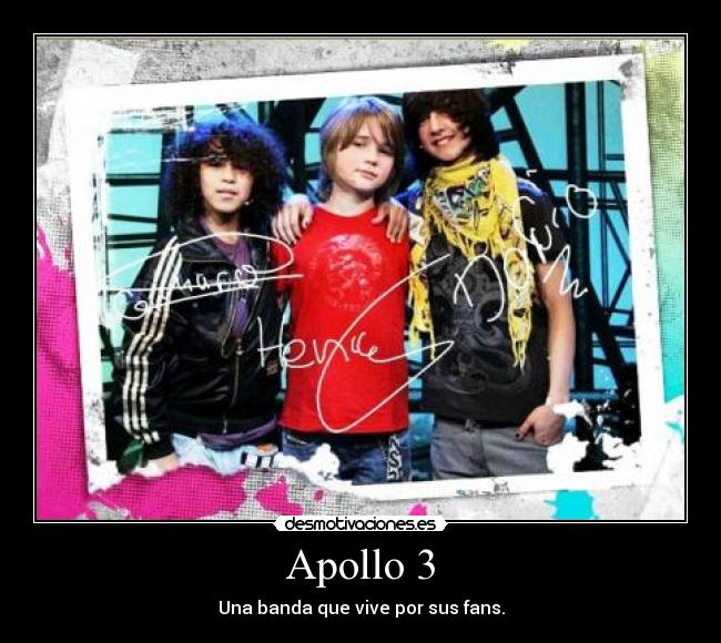 Apollo 3 - Una banda que vive por sus fans.