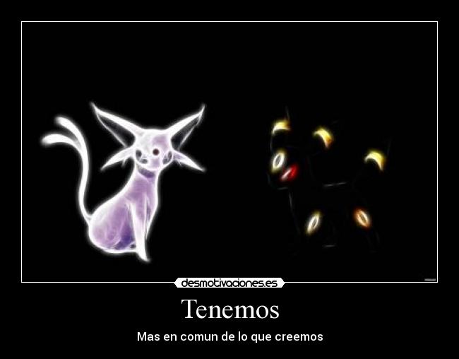 carteles espeon umbreon desmotivaciones
