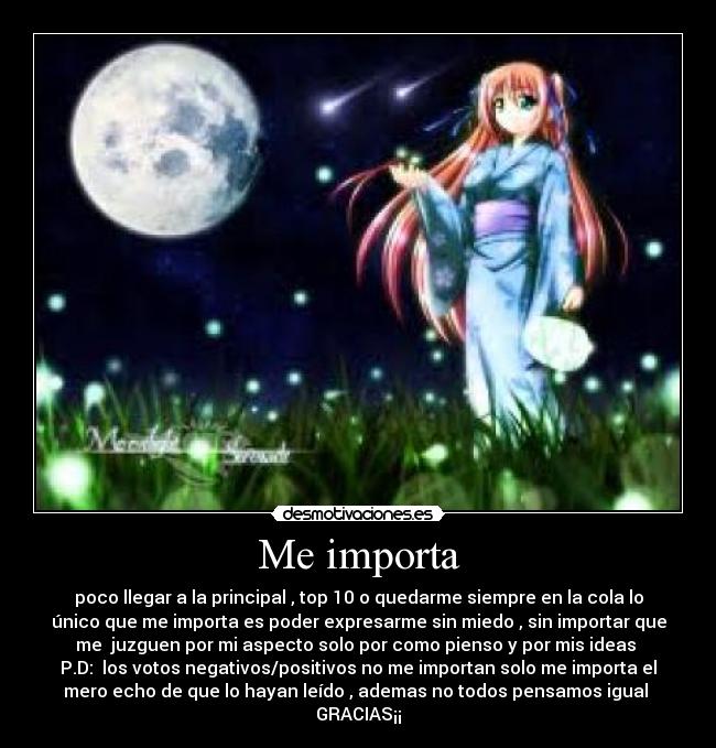 Me importa - 