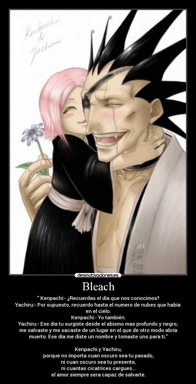 carteles yachiru kenpachi shinigami bleach anime manga sociedad las almas capitan teniente desmotivaciones