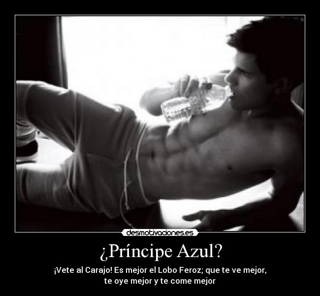 ¿Príncipe Azul? -