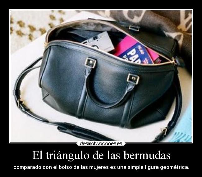 carteles los misterios los bolsos desmotivaciones