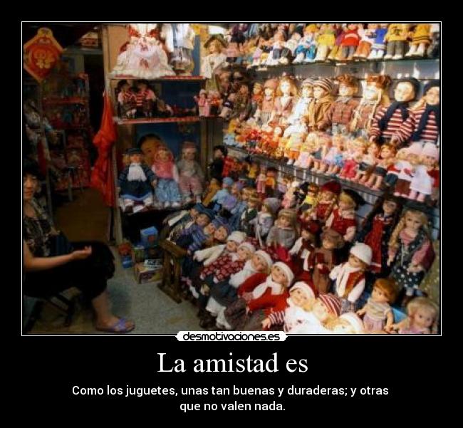 La amistad es - 