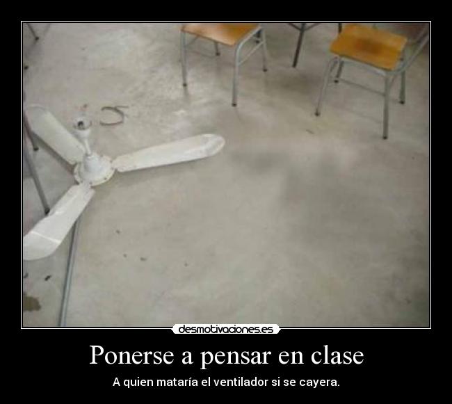 Ponerse a pensar en clase -