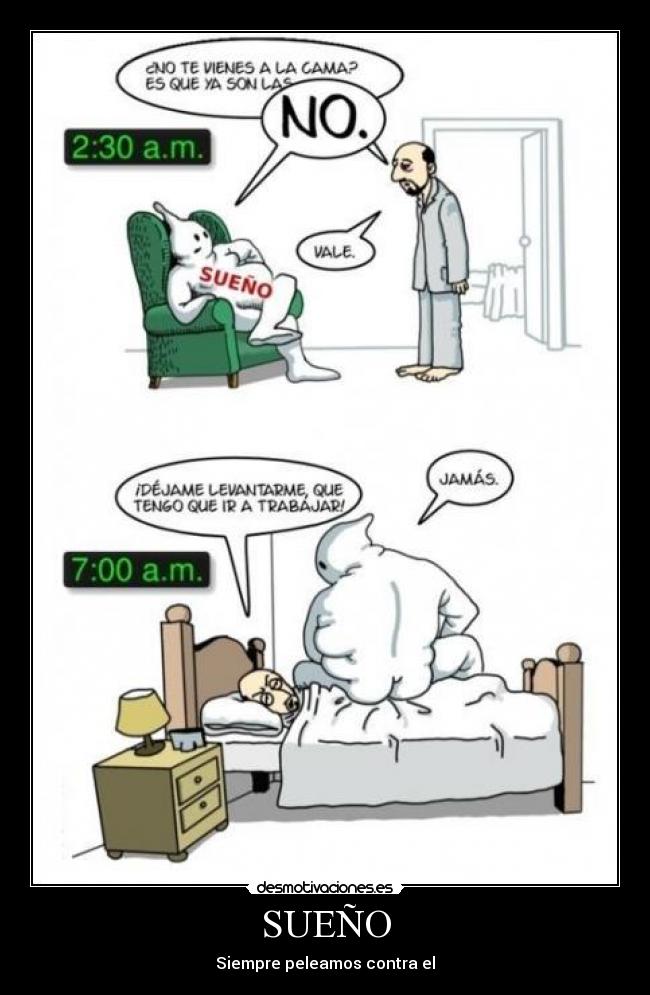 SUEÑO - Siempre peleamos contra el