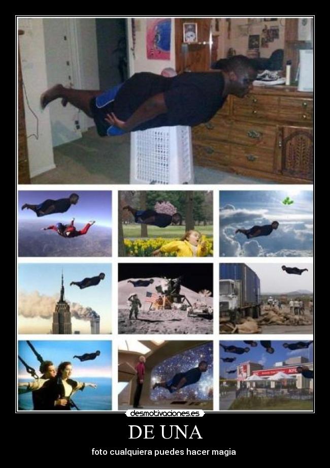 DE UNA - foto cualquiera puedes hacer magia