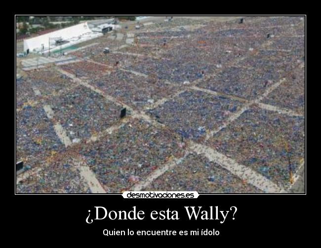 ¿Donde esta Wally? -