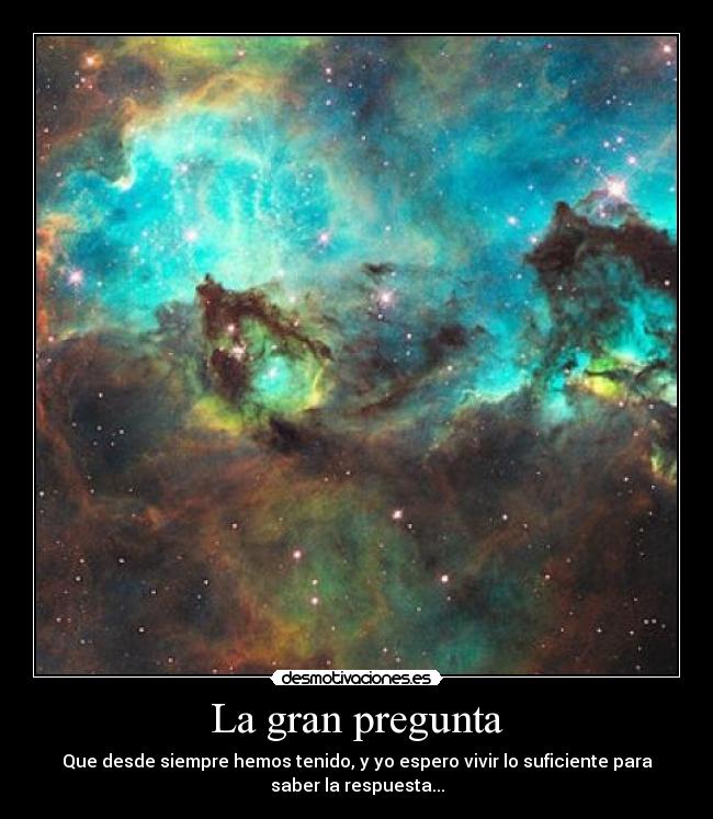 La gran pregunta -