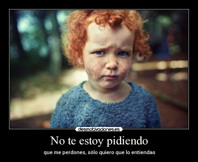 No te estoy pidiendo - 