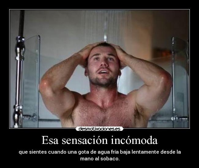 Esa sensación incómoda - 