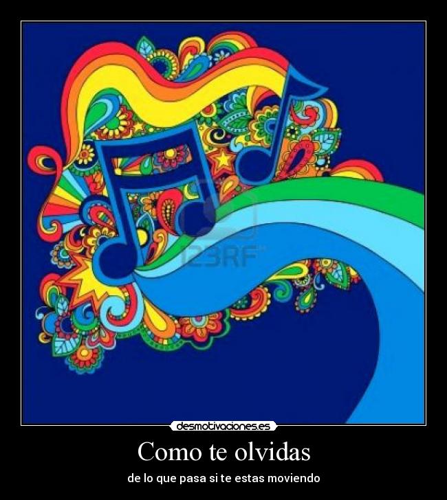 Como te olvidas - de lo que pasa si te estas moviendo♪