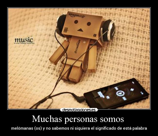 Muchas personas somos  - 