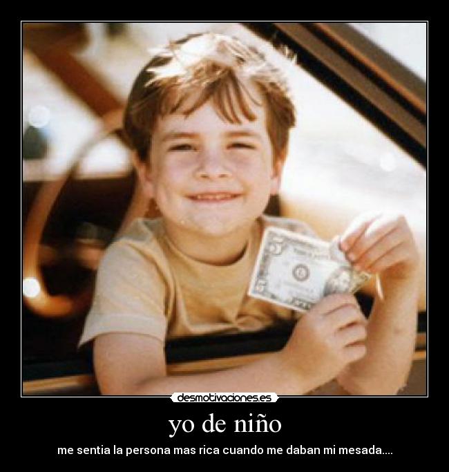 yo de niño - 