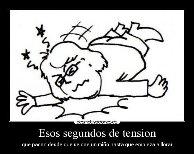 Esos segundos de tension -