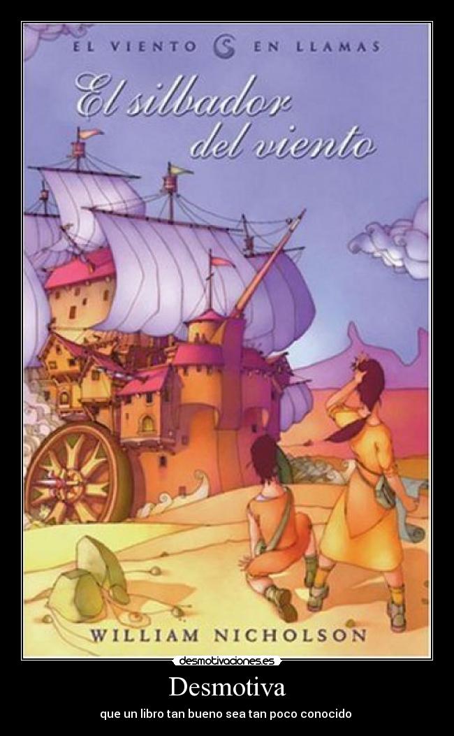 Desmotiva - que un libro tan bueno sea tan poco conocido