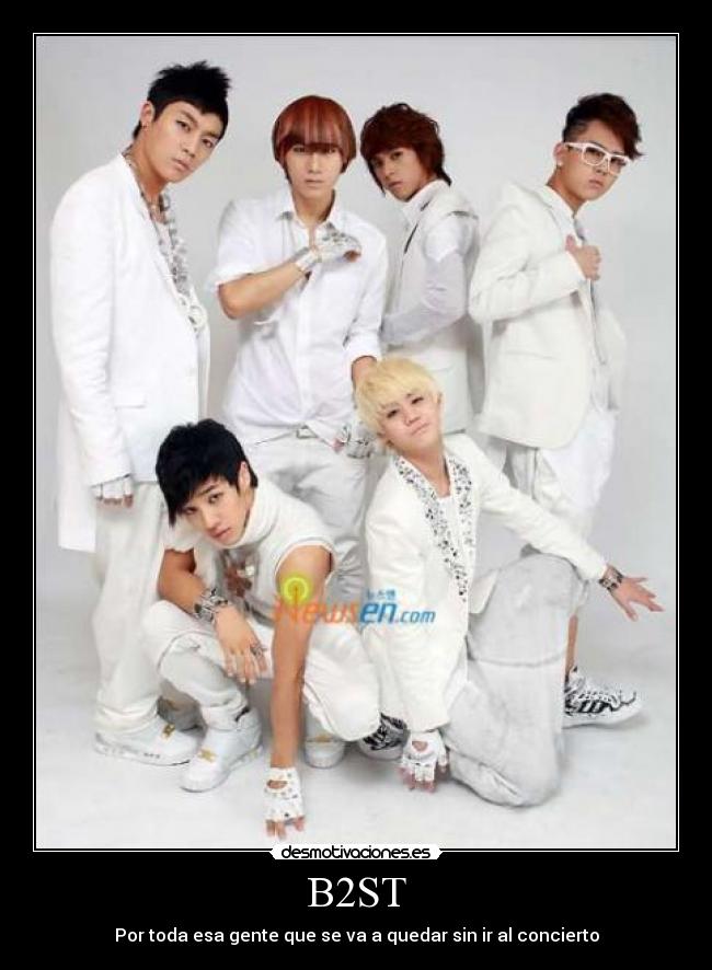 B2ST - Por toda esa gente que se va a quedar sin ir al concierto