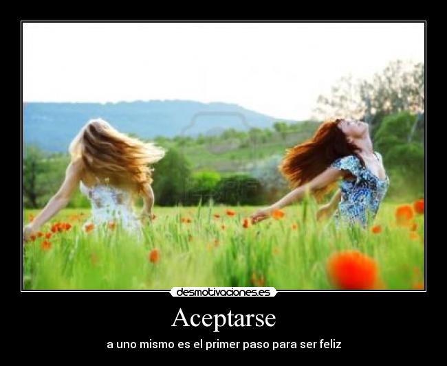 Aceptarse -