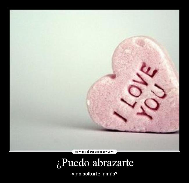 ¿Puedo abrazarte - 