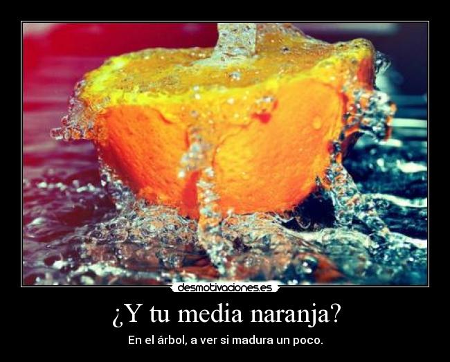 ¿Y tu media naranja? - 