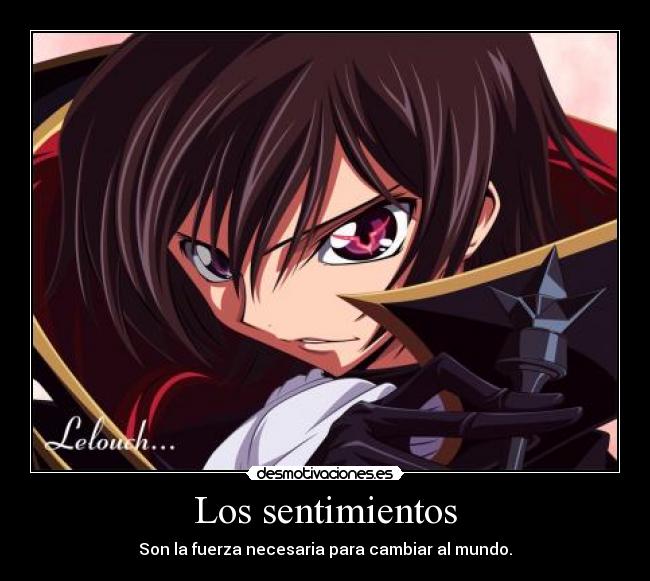 Los sentimientos - 
