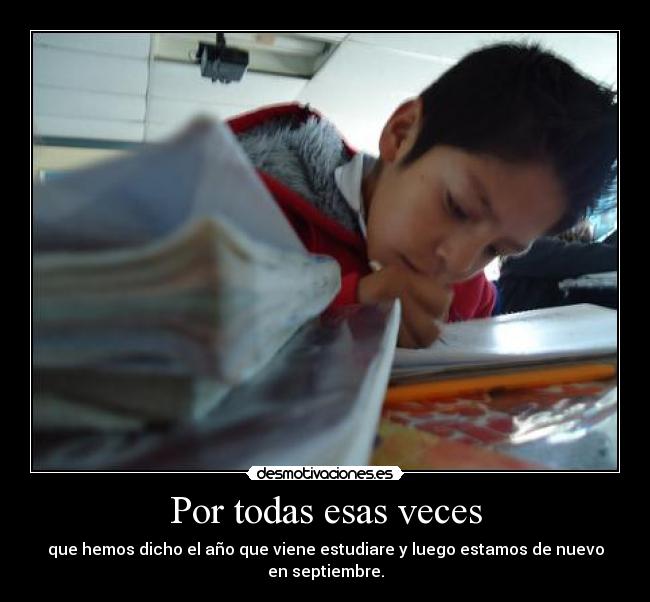 Por todas esas veces -