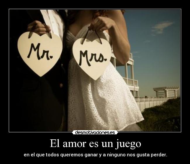 carteles amor amor juego desmotivaciones