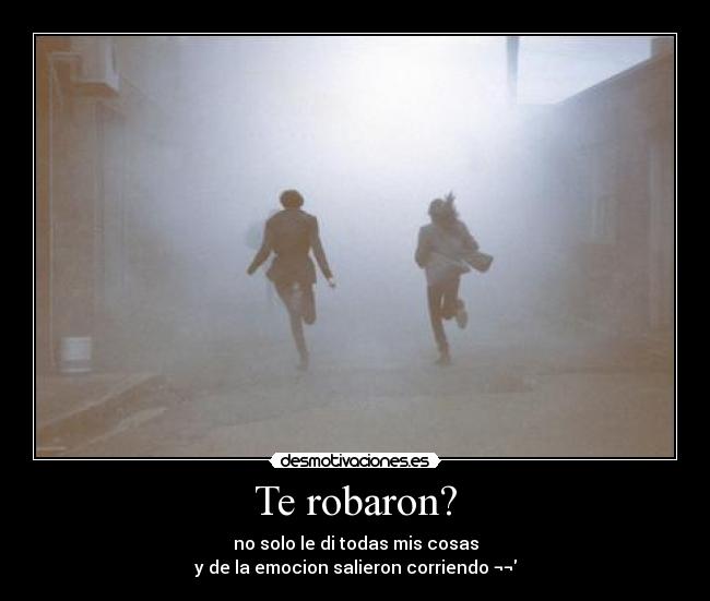 Te robaron? - 